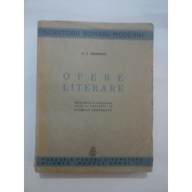 A.I. ODOBESCU - OPERE LITERARE - 1938